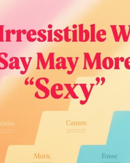 💖 20 Irresistible Words That Say More Than “Sexy”