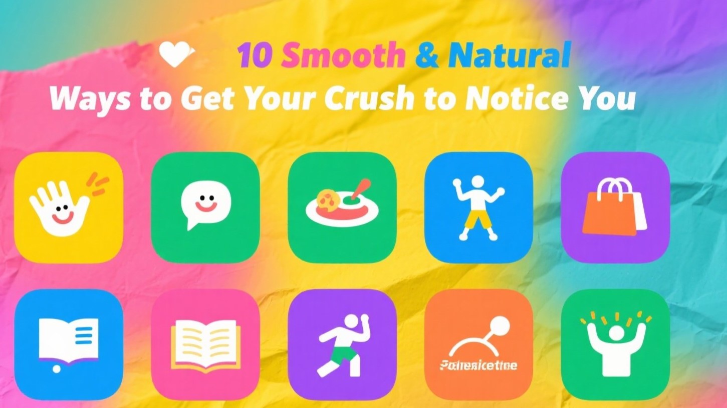 💖 10 Smooth & Natural Ways to Get Your Crush to Notice You