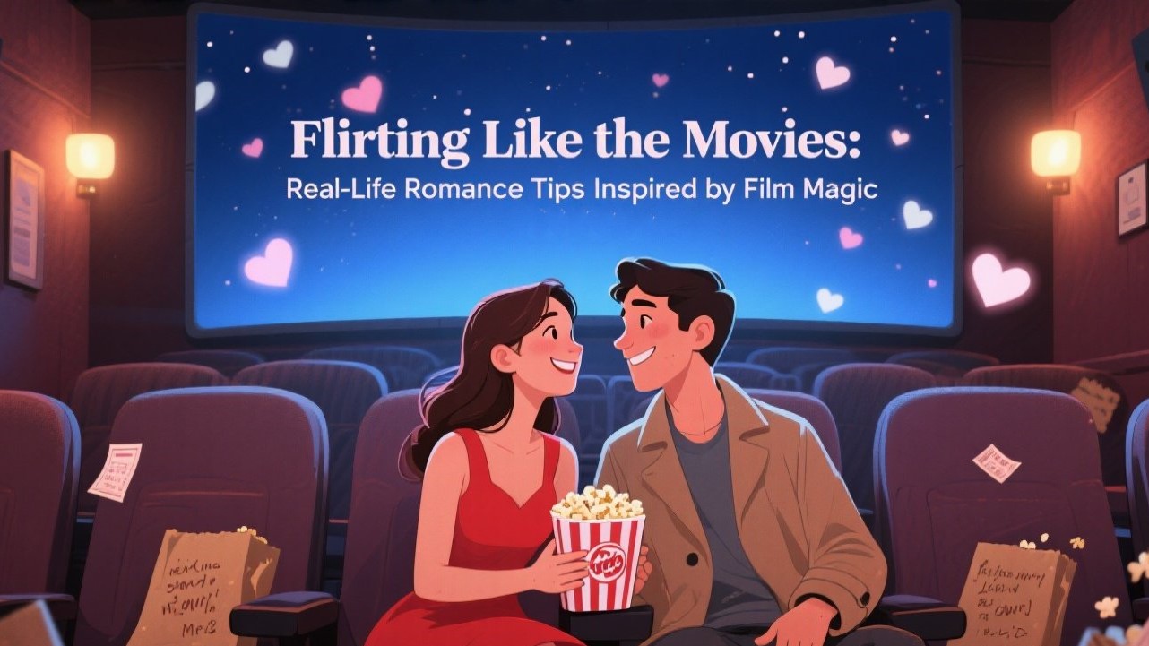 🎬 Flirting Like the Movies: Real-Life Romance Tips Inspired by Film Magic 💞🍿