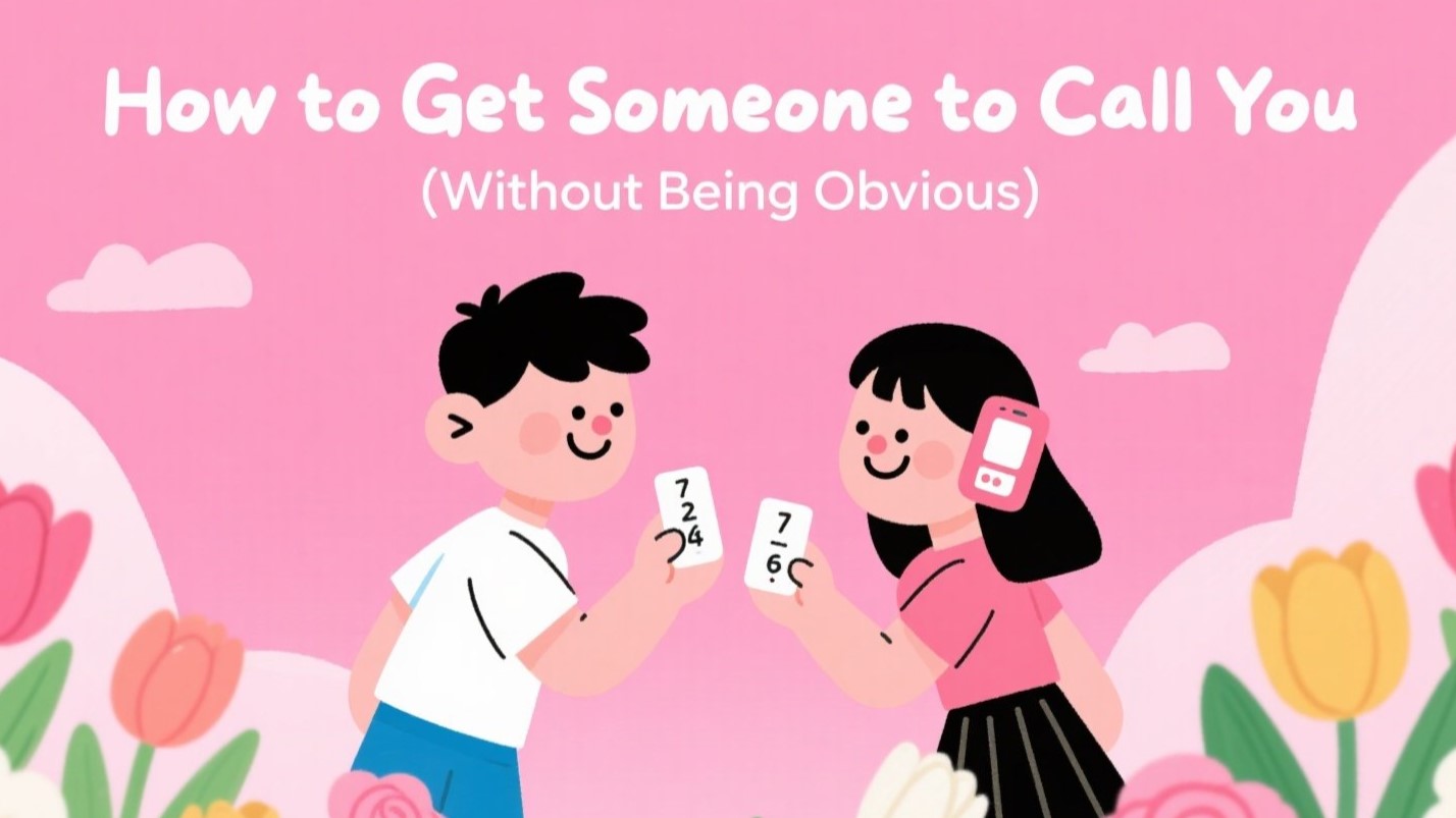 📞 How to Get Someone to Call You (Without Being Obvious 😉)