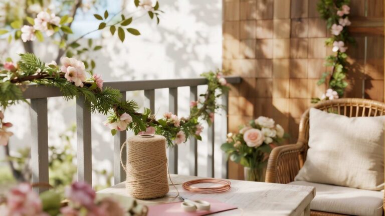 From Craft Table to Rail: Materials, Costs, and Color Palettes for a Handmade Spring Garland