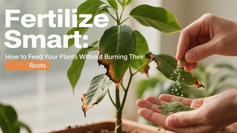 Fertilize Smart: How to Feed Your Plants Without Burning Their Roots π₯πͺ΄