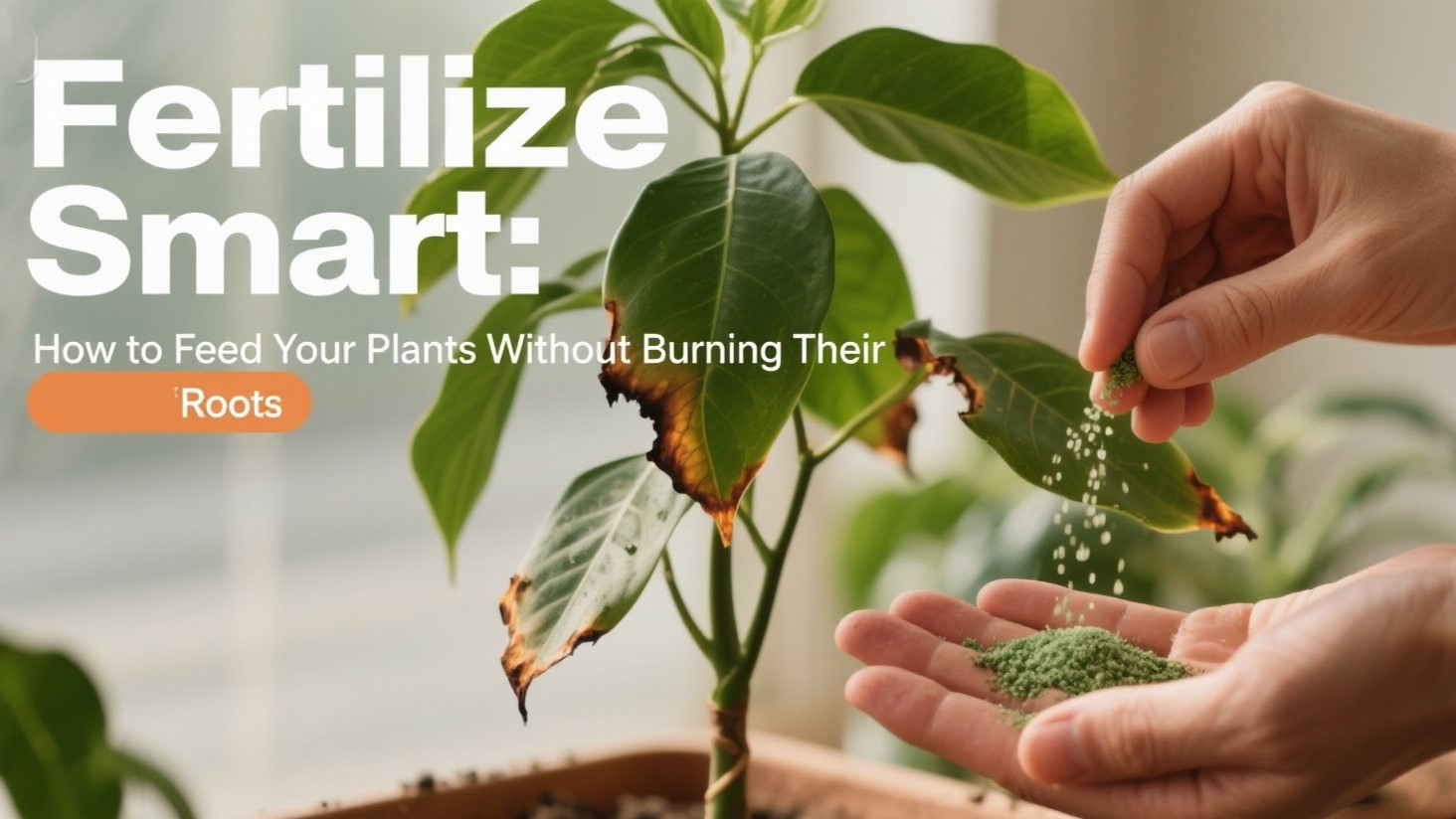 Fertilize Smart: How to Feed Your Plants Without Burning Their Roots 🔥🪴