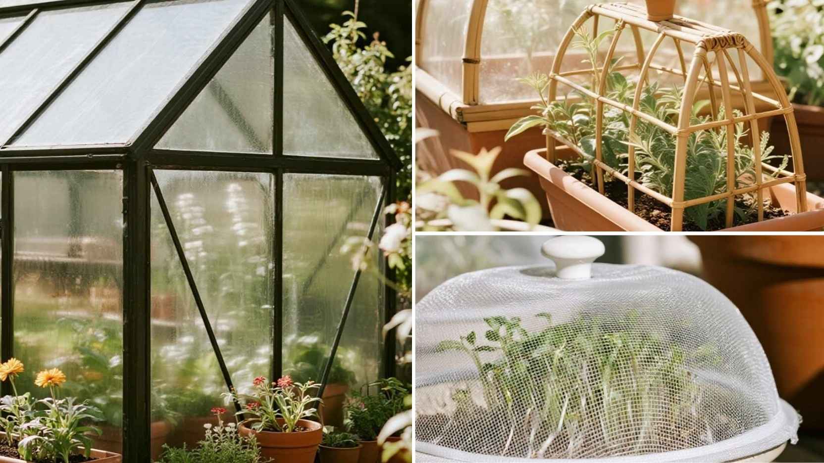 Seedling Safehouse: Stylish Ways to Protect New Sprouts Without Ugly Hardware 🌱✨