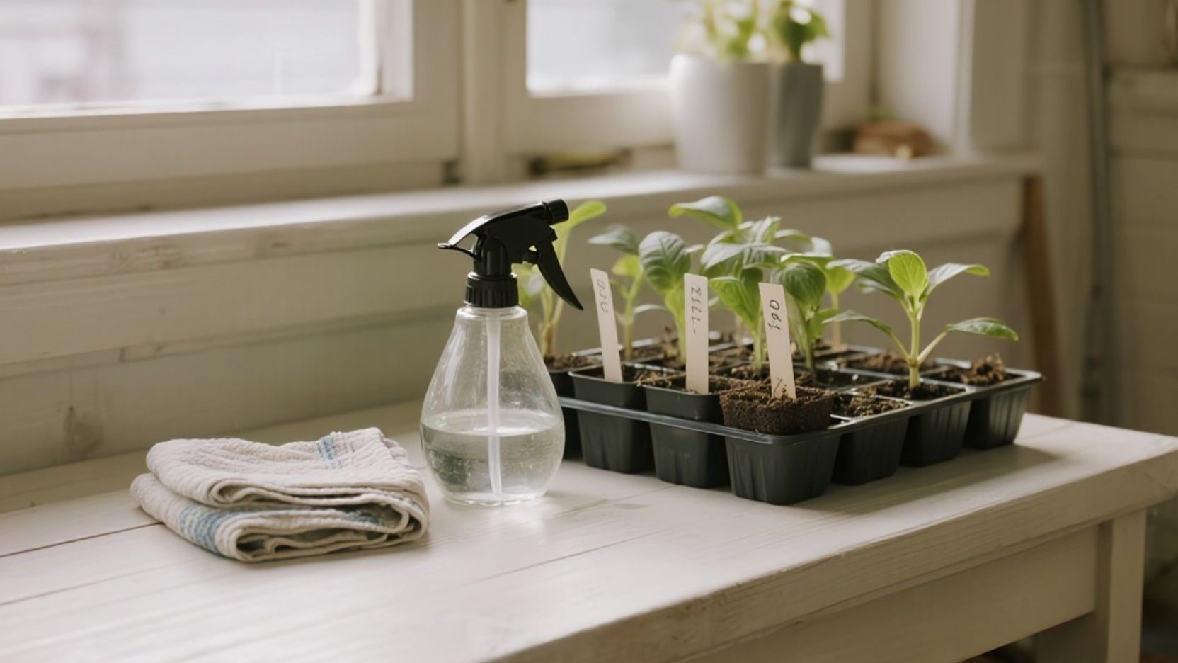 Spring Seedling Triage: A Beautiful Setup That Quietly Stops Damping-Off