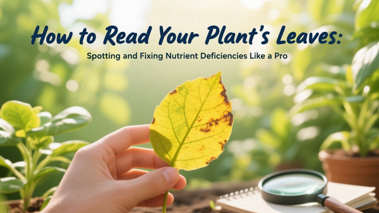 π How to Read Your Plantβs Leaves: Spotting and Fixing Nutrient Deficiencies Like a Pro π±π§
