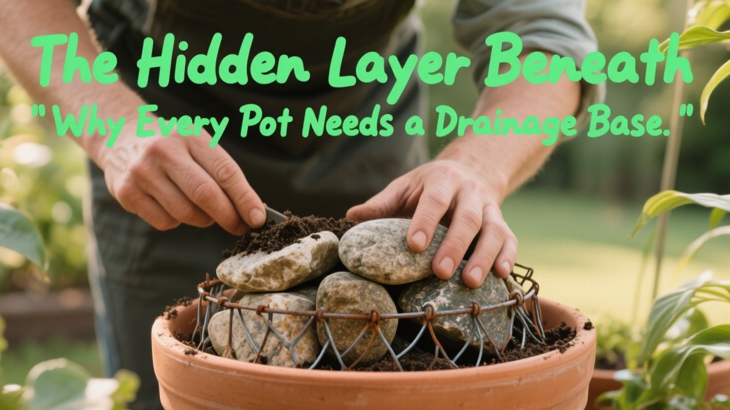 The Hidden Layer Beneath: Why Every Pot Needs a Proper Drainage Base 🪴💧