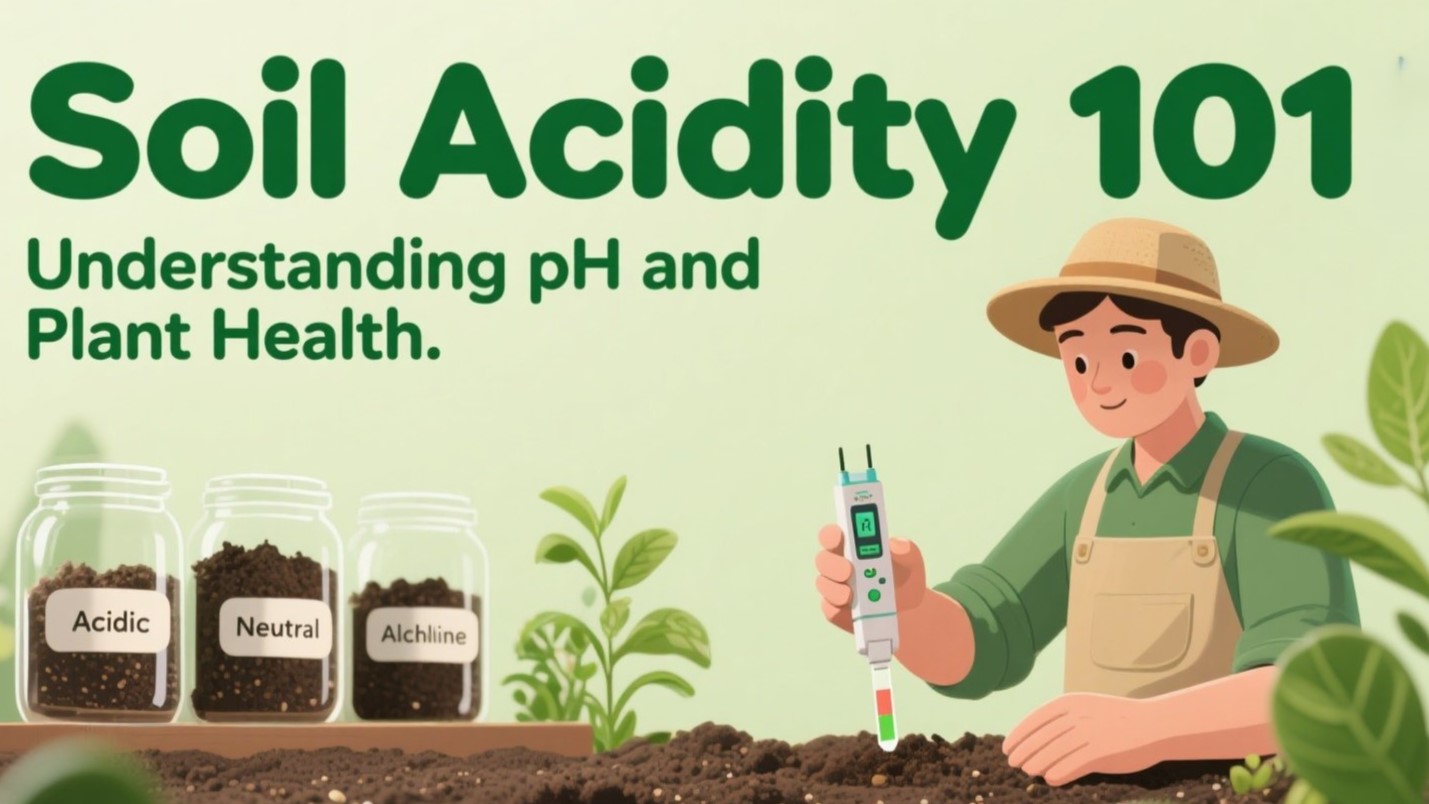 Soil Acidity 101: Understanding pH and How It Shapes Your Plant’s Health 🌾🧪