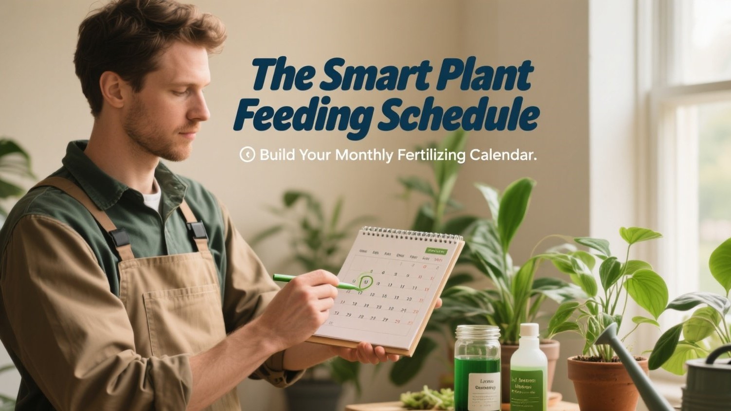 The Smart Plant Feeding Schedule: How to Create a Monthly Fertilizing Calendar That Actually Works ποΈπΏ