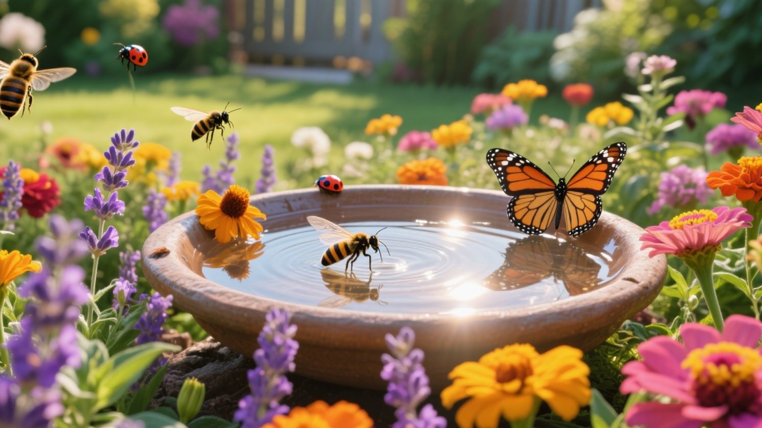 🐝 Attract the Good Guys: How to Invite Pollinators and Beneficial Insects into Your Garden