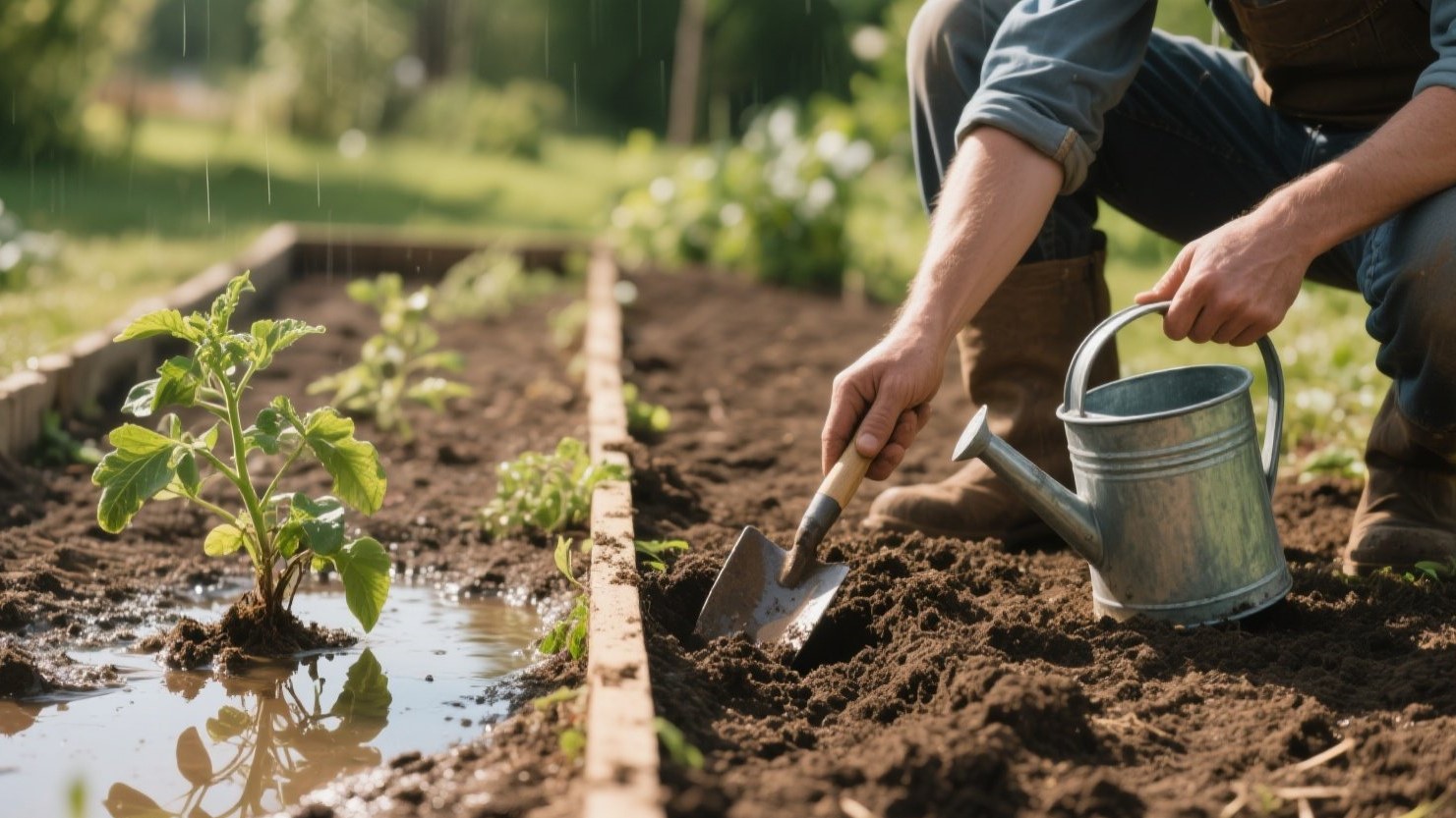Don’t Ignore Drainage: The Silent Killer of Home Gardens 💧🌱
