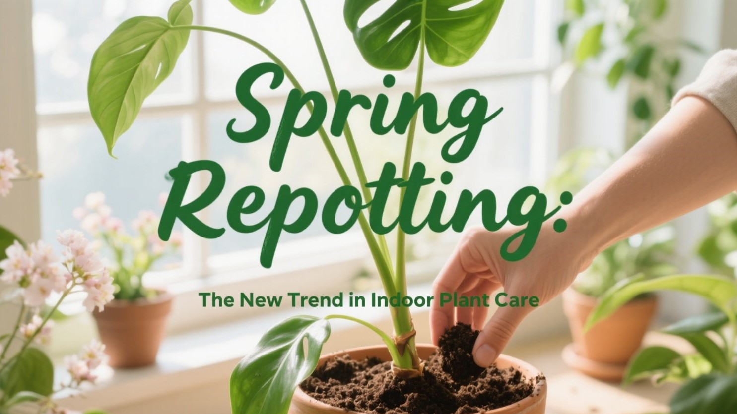 🌱 Why Repotting Is Finally Trending as a SPRING Task Again (After Years of Bad Advice)