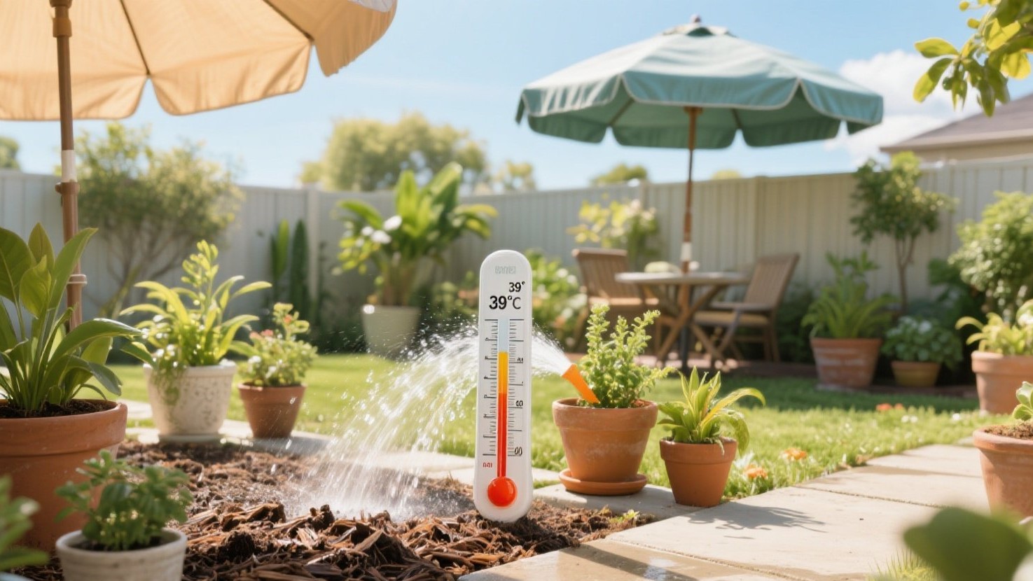 ☀️ Heat Waves Are the Real Enemy Now — Not Winter: How to Protect Plants in 39°C+ Surges