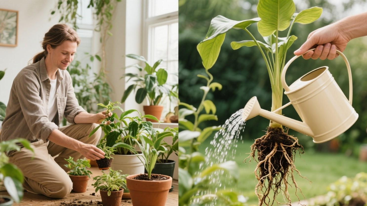 Watering Wisely: How to Avoid Overwatering and Underwatering Your Plants π§πΏ