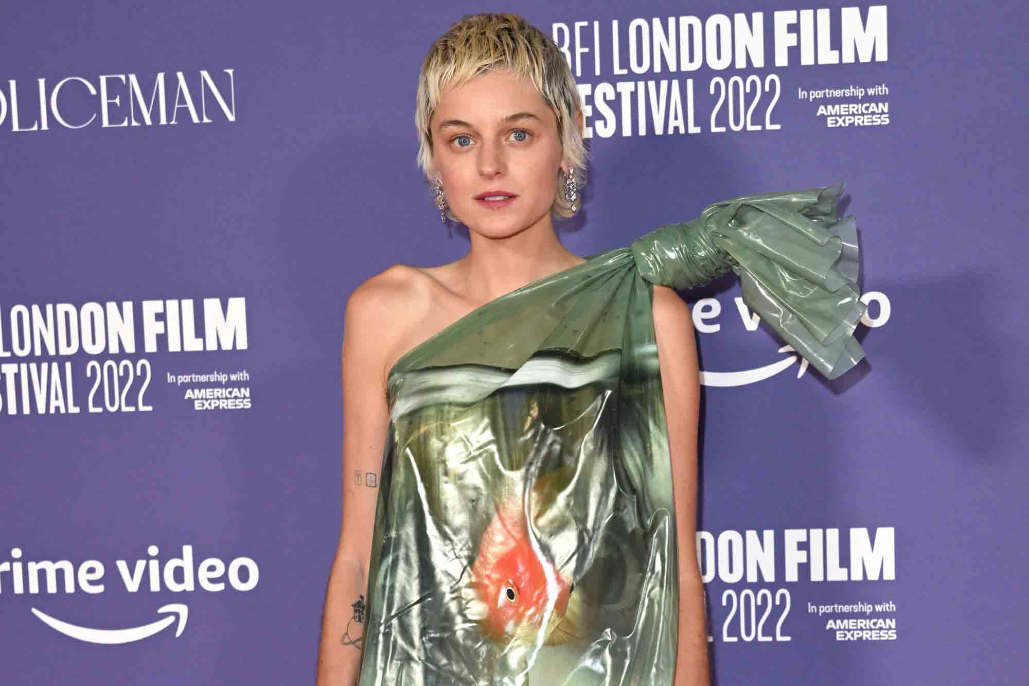 Emma Corrin's Gender-Fluid Style