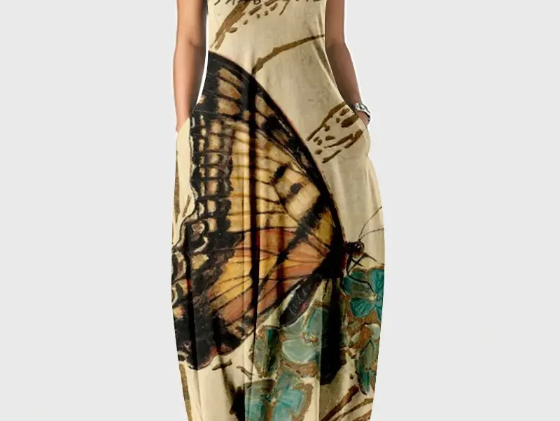 Breathable Casual Spaghetti Dresses