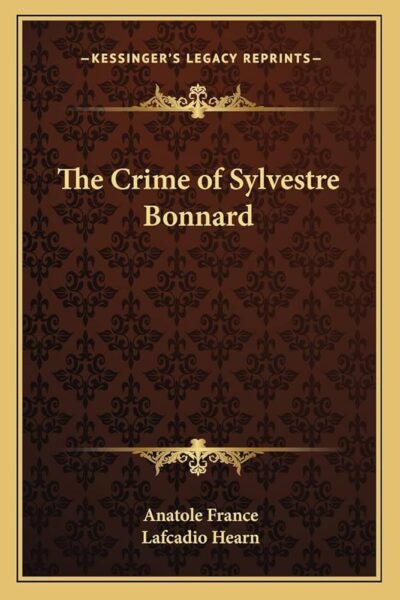 The Crime of Sylvestre Bonnard Cover