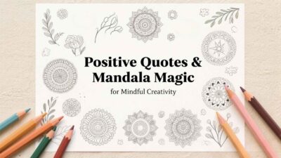 🎨 Inspirational Coloring Sheets: Positive Quotes & Mandala Magic for Mindful Creativity Thumbnail