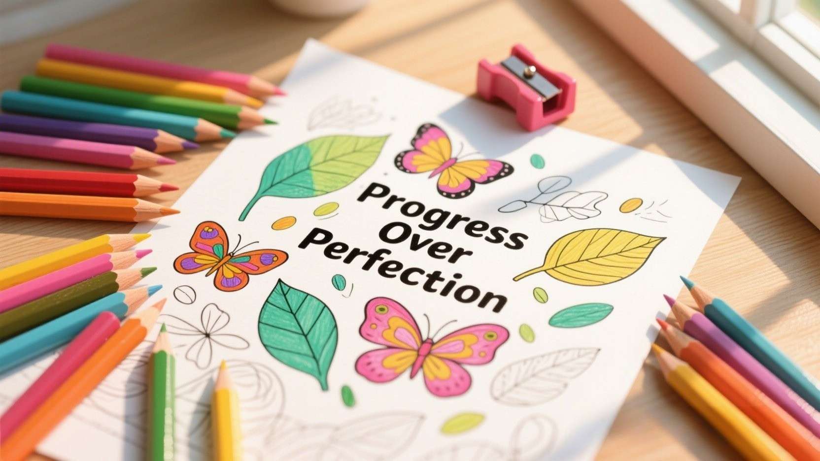 Color Your Mood 10 Inspirational Coloring Sheets to Lift Your Day