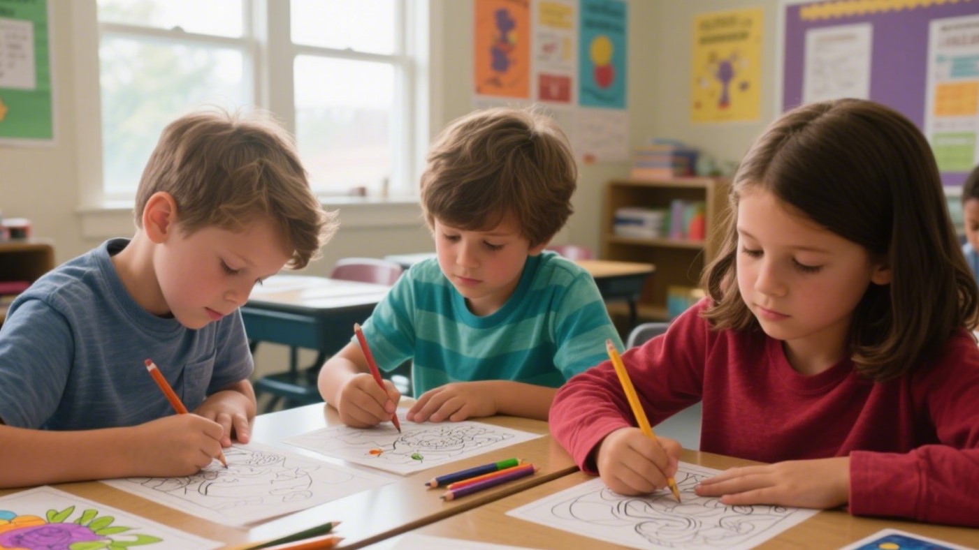 Color Your Calm: 10 Mandala Coloring Pages with Inspirational Quotes