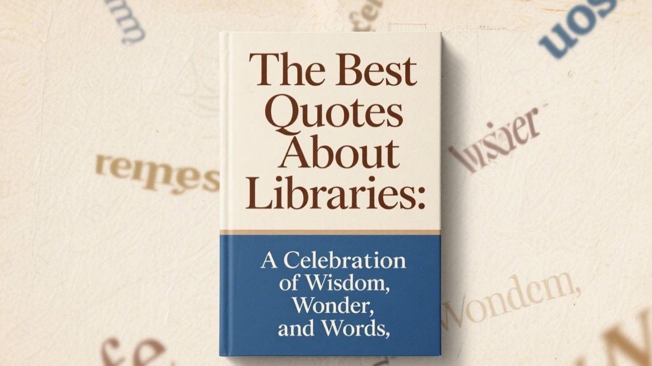 The Best Quotes About Libraries: A Celebration of Wisdom, Wonder, and Words