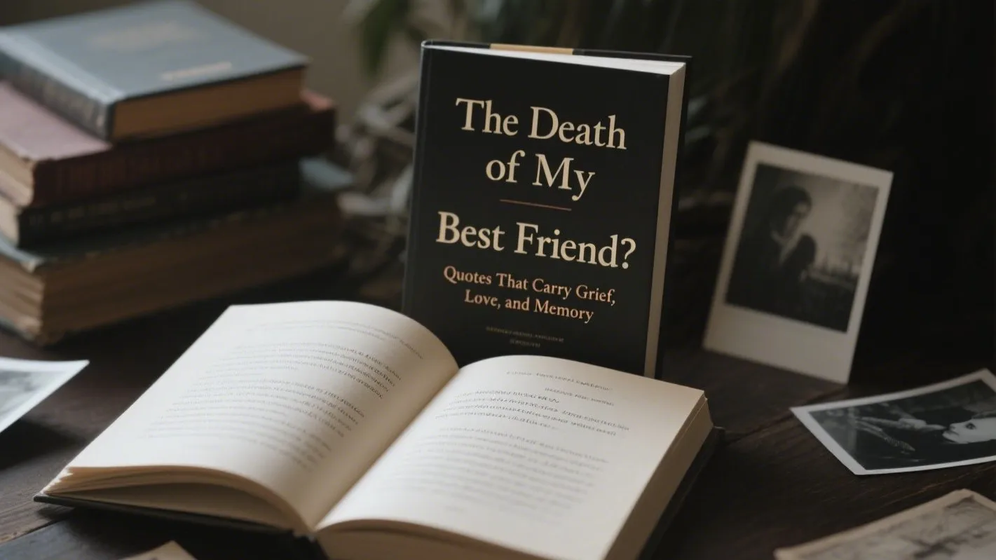 The Death of My Best Friend: Quotes That Carry Grief, Love, and Memory