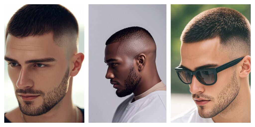 Explore 10 Men Rocking the Classic Buzz Cut with Low Fade