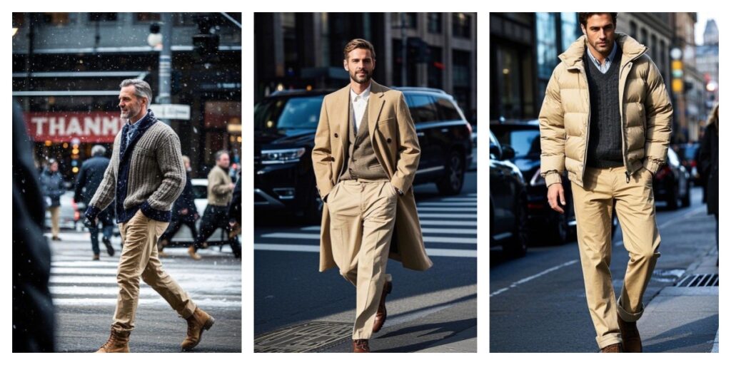 10 Ways to Style Men's Chino Pants in Winter for Every Occasion