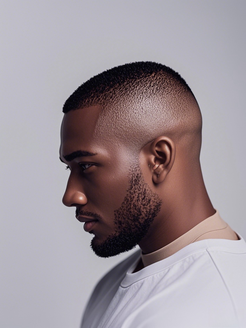 The Alternative Buzz Cut with High Top Fade