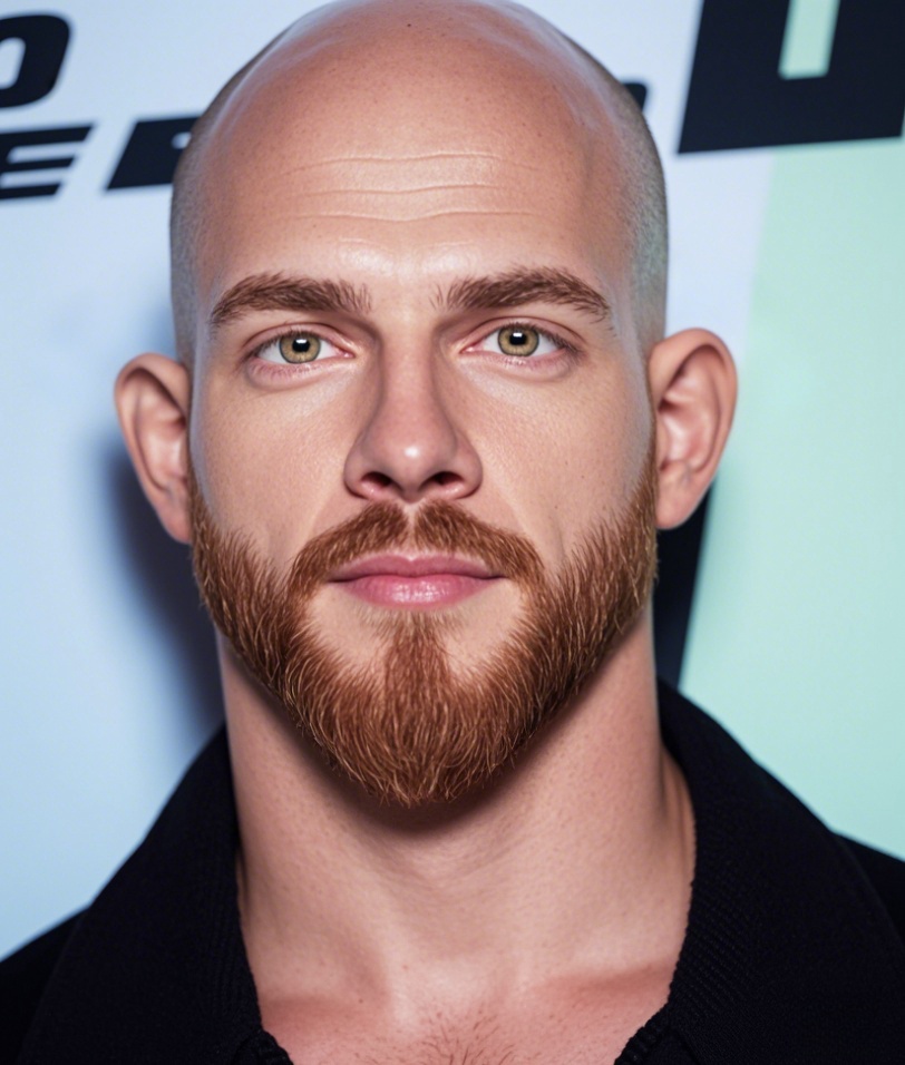 Bald head with full beard vs short goatee