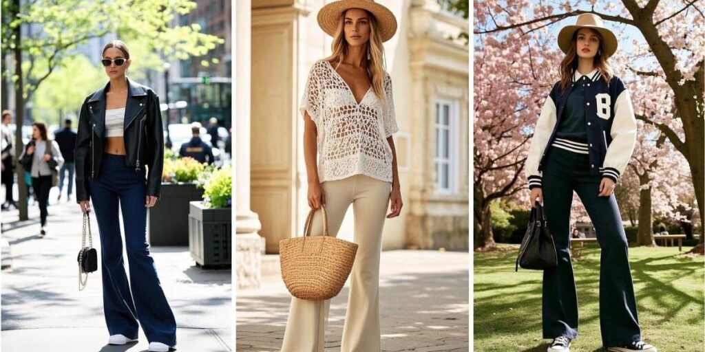 10 Chic Ideas: What to Wear With Flare Leggings
