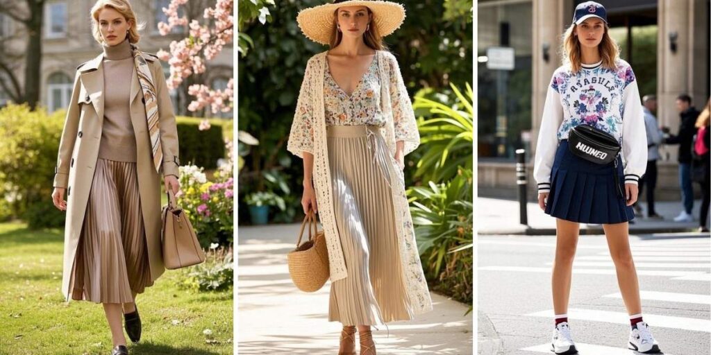 10 Stylish Looks: What to Wear with a Pleated Skirt