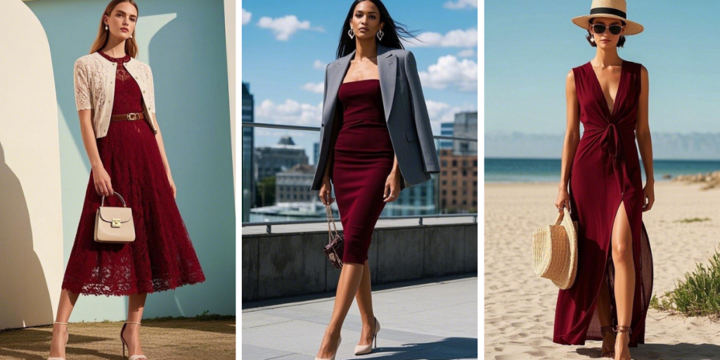 Elegant in Burgundy: The Ultimate Wedding Guest Style Guide