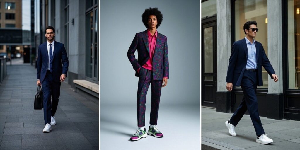 Spring 2025 Trend: Mastering the Art of Pairing Sneakers with Suits