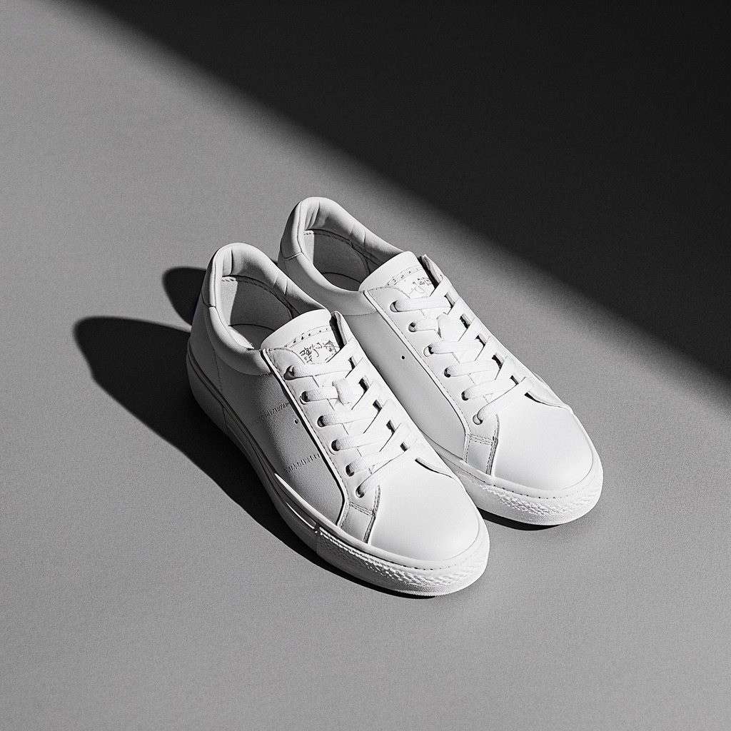Minimalist White Sneakers