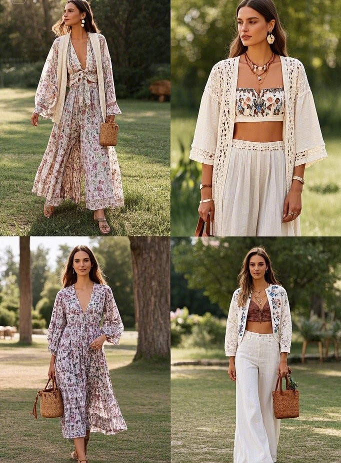 6. Day-to-Night Boho: Spring Outfit Ideas