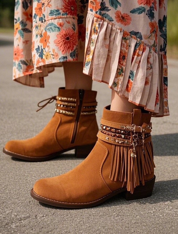9. Footwear: From Gladiator Sandals to Western Boots