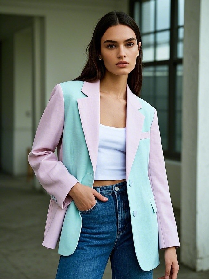 3. Light & Tailored Blazer
