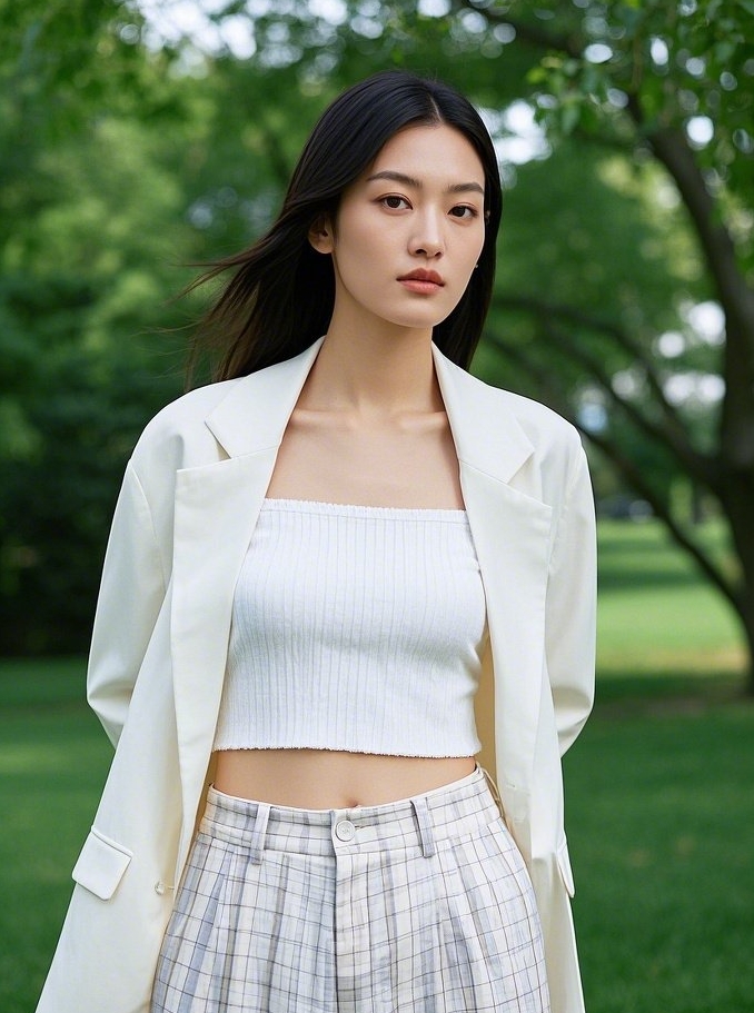 9. Lightweight, Structured Fabrics to Avoid Bulkiness