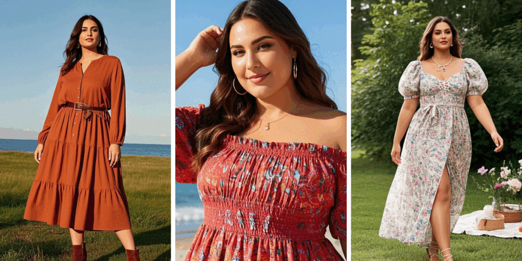 10 Plus Size Boho Dresses for Spring 2025 That You'll Love