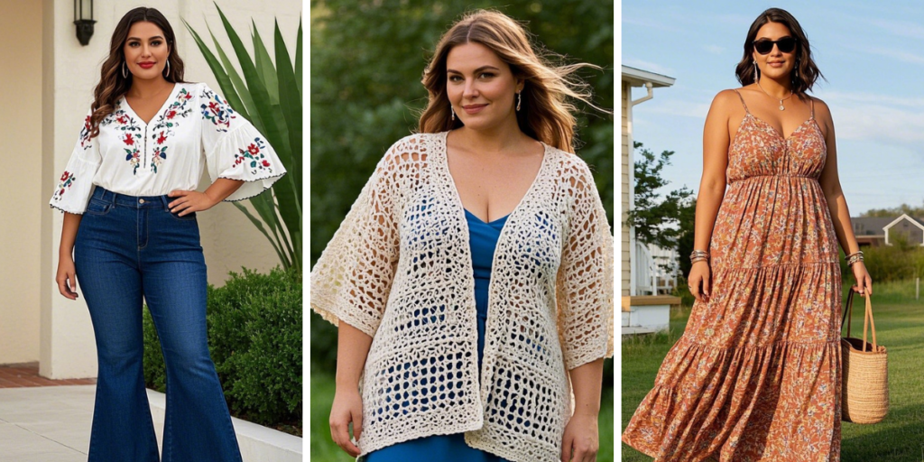 Bohemian Vibes: Plus Size Spring 2025 Outfit Inspiration
