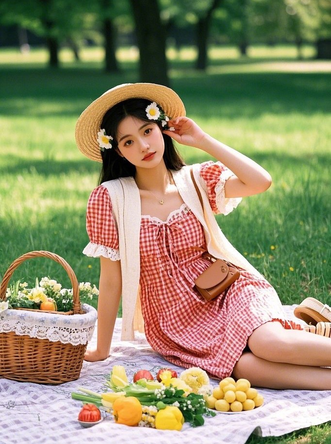 5. Picnic in the Park: Boho Beauty