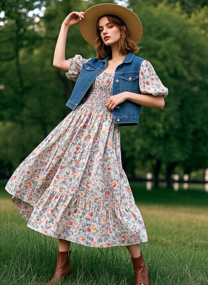 1. The Classic Floral Dress: Spring’s Main Character