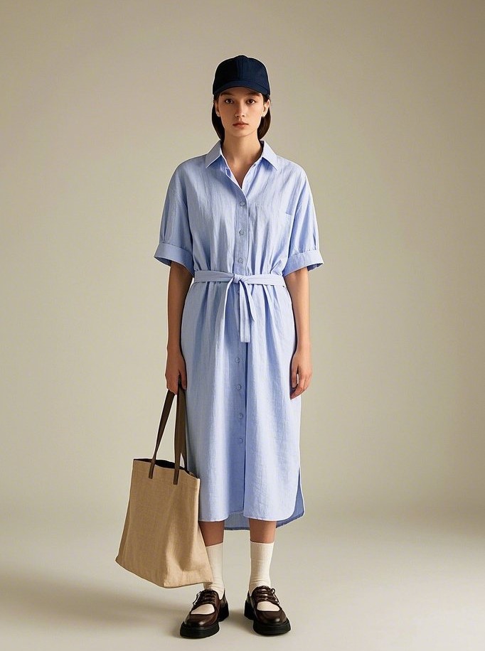 5. The Shirt Dress Glow-Up