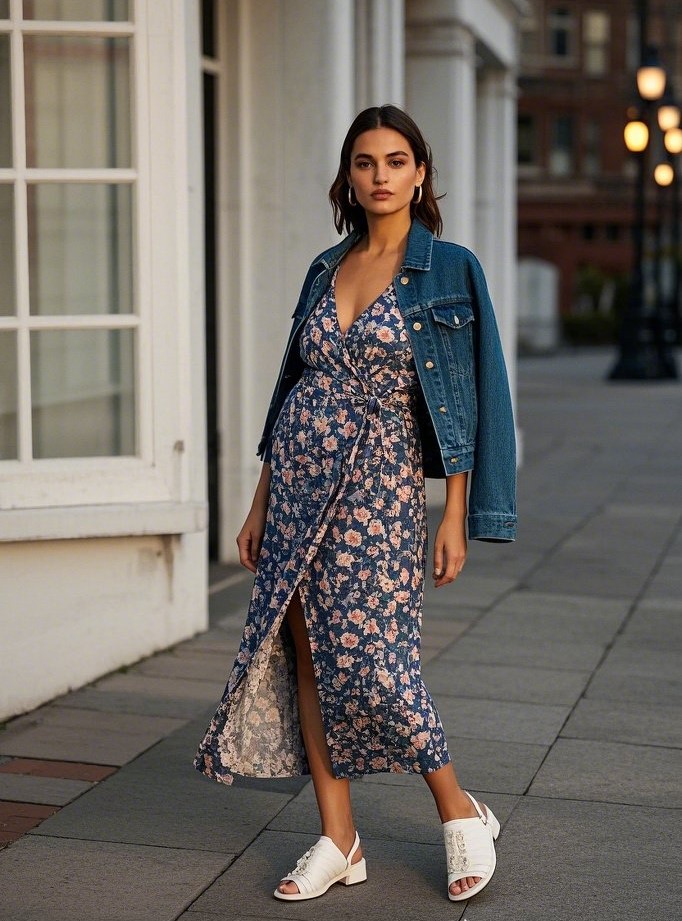 1. The Universally Flattering Wrap Dress