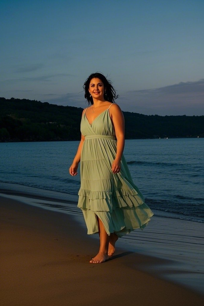 Tiered Maxi