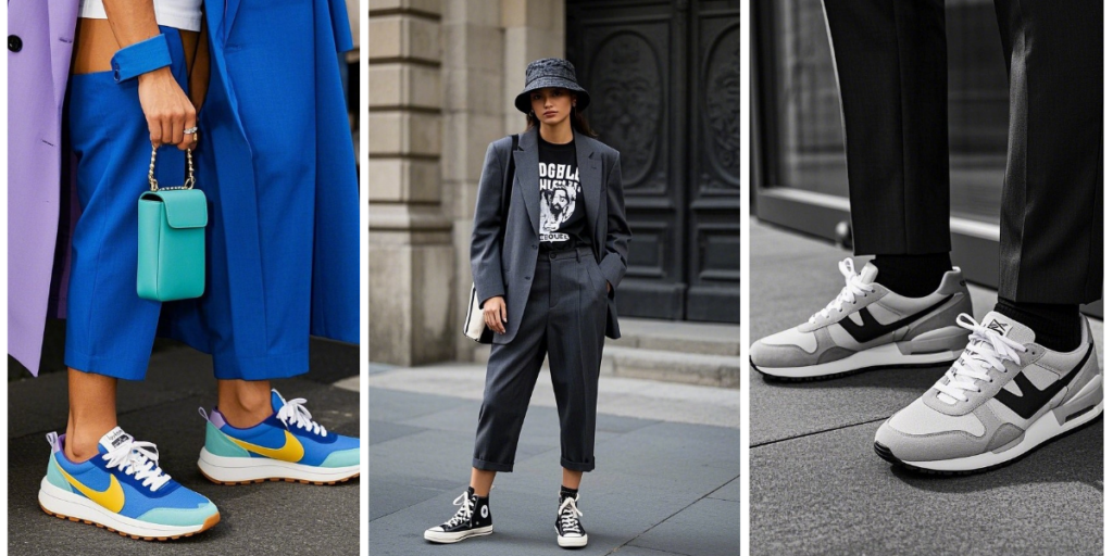 Elevate Your Spring Wardrobe: Sneakers and Suits Outfit Inspirations