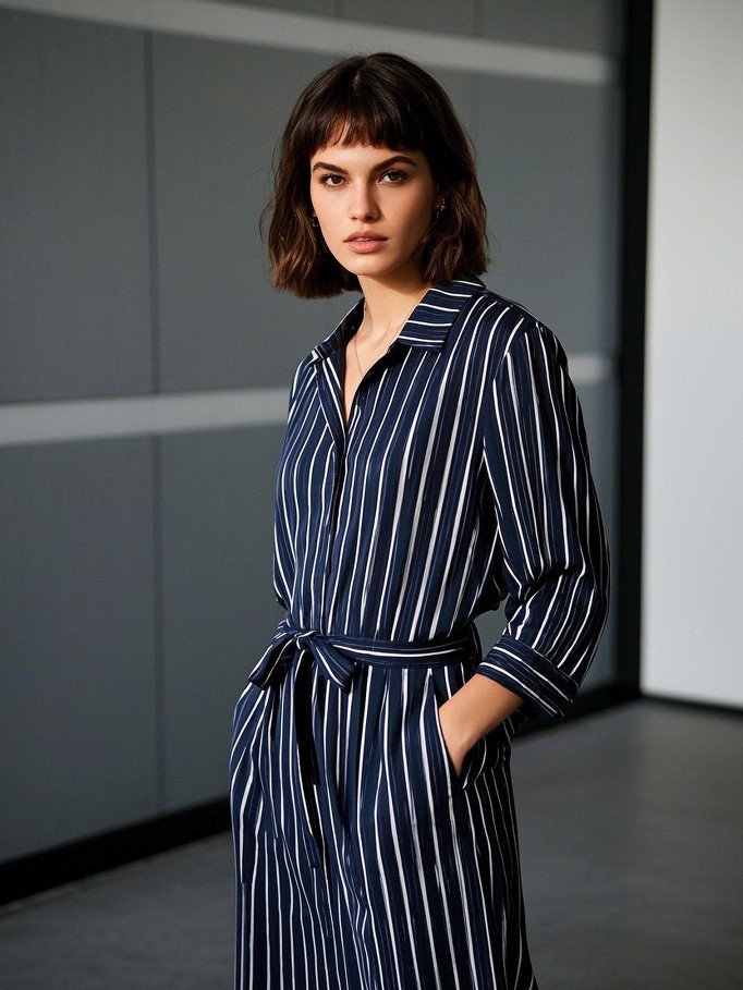 2. Vertical Stripes: The Ultimate Height Booster