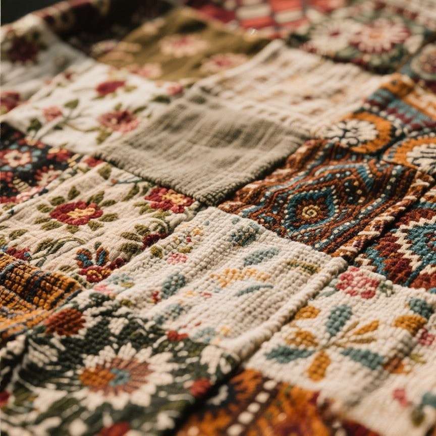 Boho Color Palette and Patterns