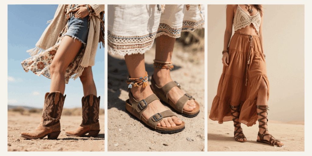 What Shoes to Wear with Boho Style? A Complete Guide to Bohemian Footwear